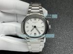 3K Factory Patek Philippe Ladies Nautilus 7118 Watch Stainless Steel White Dial 35MM